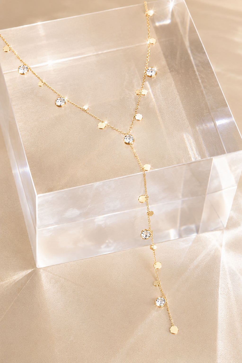 Collier Éclat d'Or - Cristaux Swarovski®