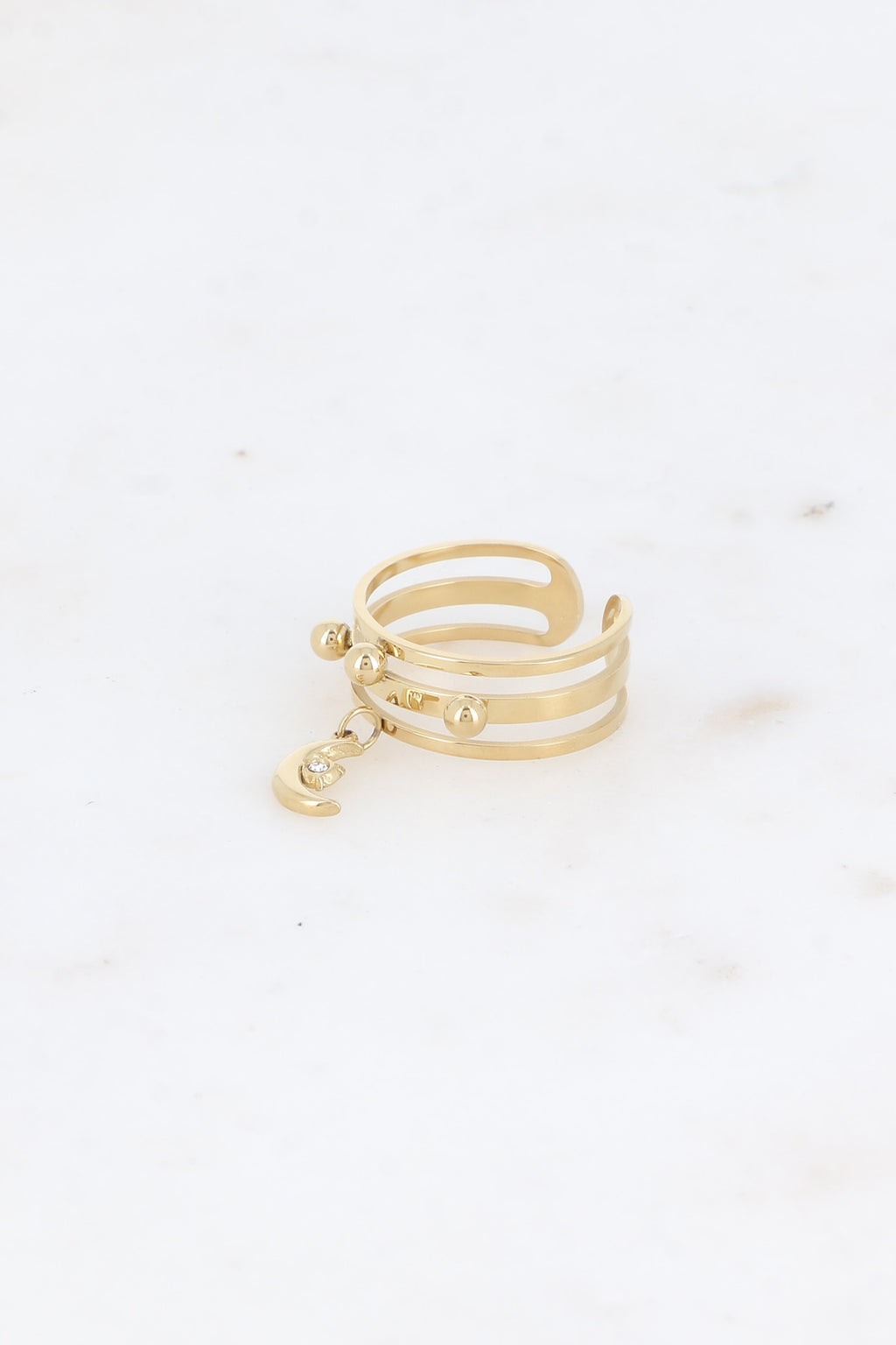Bague Luna Breloque