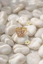 Bague Rosaé Rose - Anti Stress