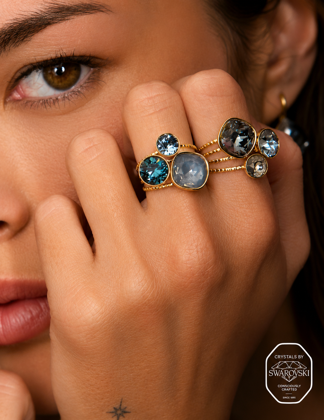 Bague Irina - Cristaux Swarovski®