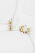 Boucle d'Oreilles Mila - Créoles Perles - Chic et intemporel