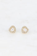 Boucles d'Oreilles Éclat de Coeur ✨