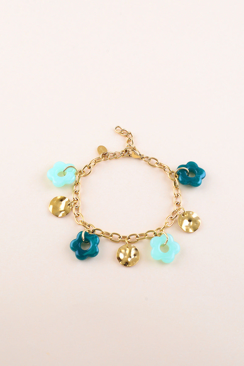 Bracelet Flora Bleu ✨