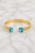 Jonc Cléopâtre Beu - Cristaux de Swarovski®