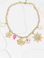 Collier Nina - Charms Fleur & Soleil